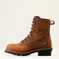 Logger Shock Shield Waterproof Work Boot-Ariat