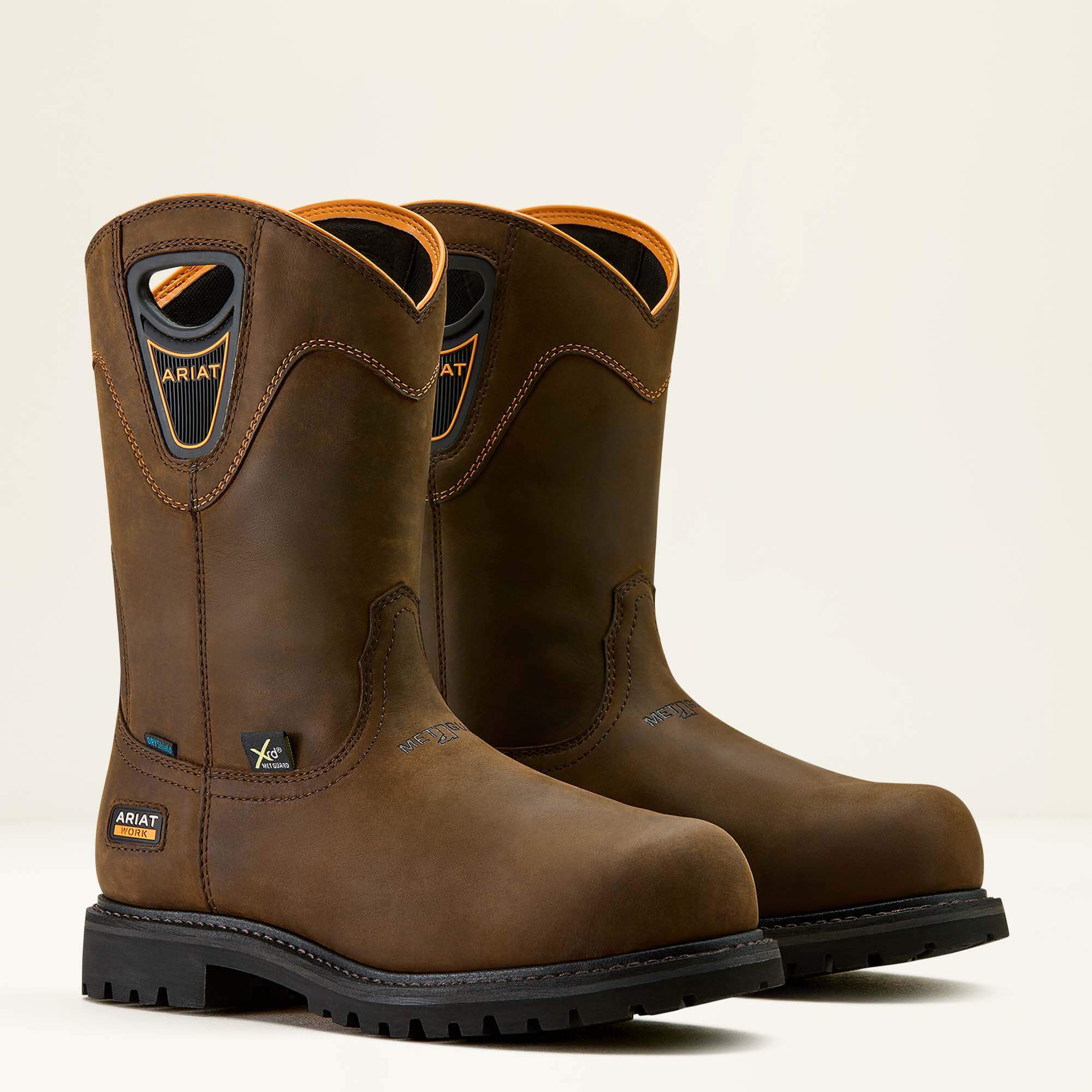Longview Shock Shield MetGuard Waterproof Composite Toe Work Boot-Ariat