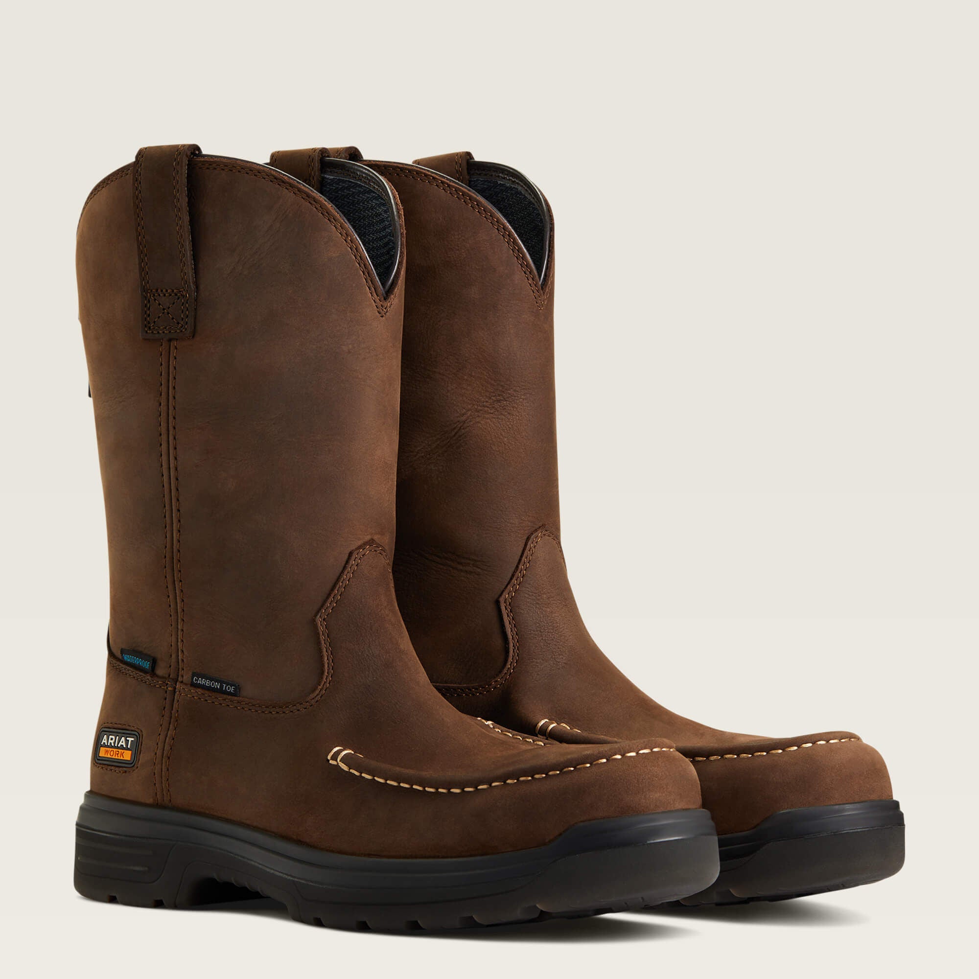 Turbo Moc Toe Waterproof Carbon Toe Work Boot-Ariat