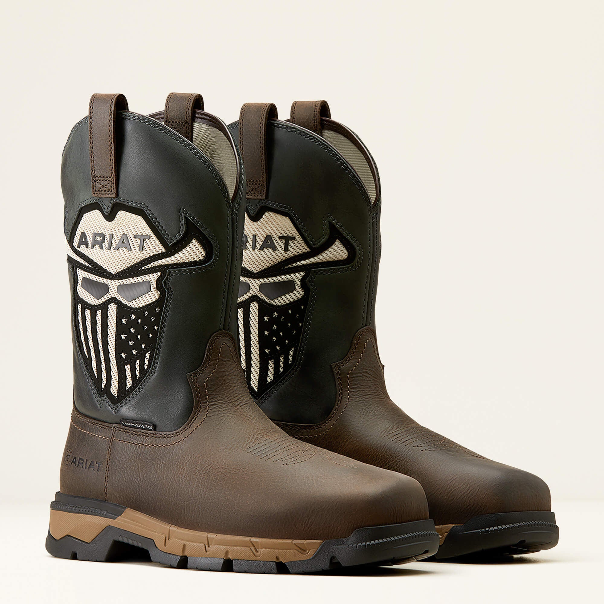 Rebar Flex Western VentTEK Incognito Composite Toe Work Boot-Ariat