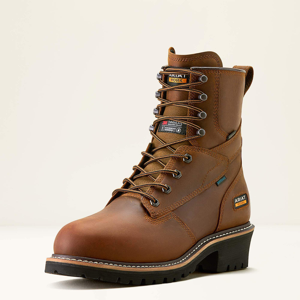 Logger Shock Shield Waterproof Insulated Work Boot-Ariat