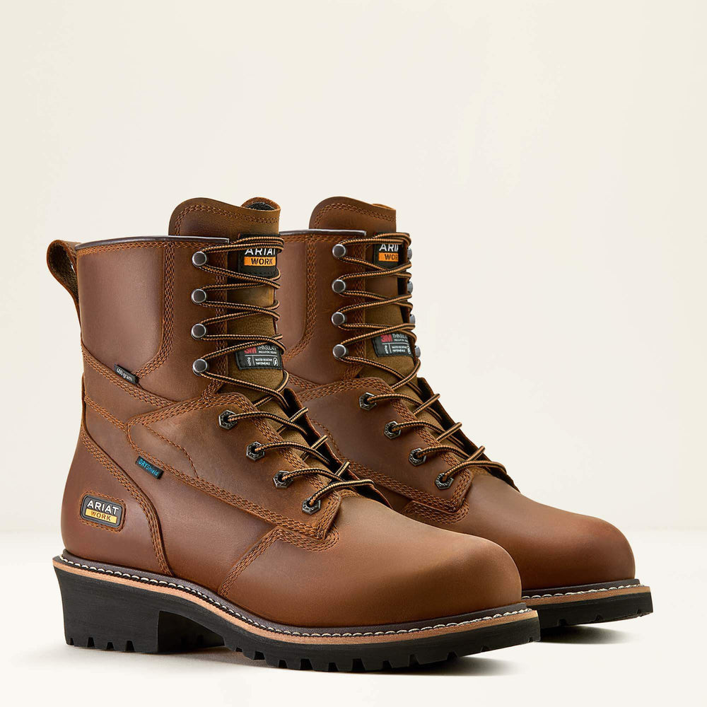 Logger Shock Shield Waterproof Insulated Work Boot-Ariat