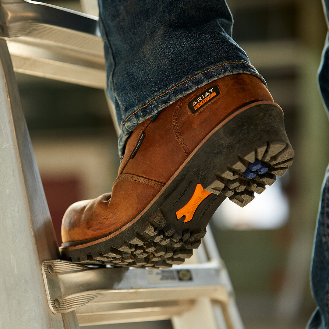 Logger Shock Shield Waterproof Composite Toe Work Boot-Ariat