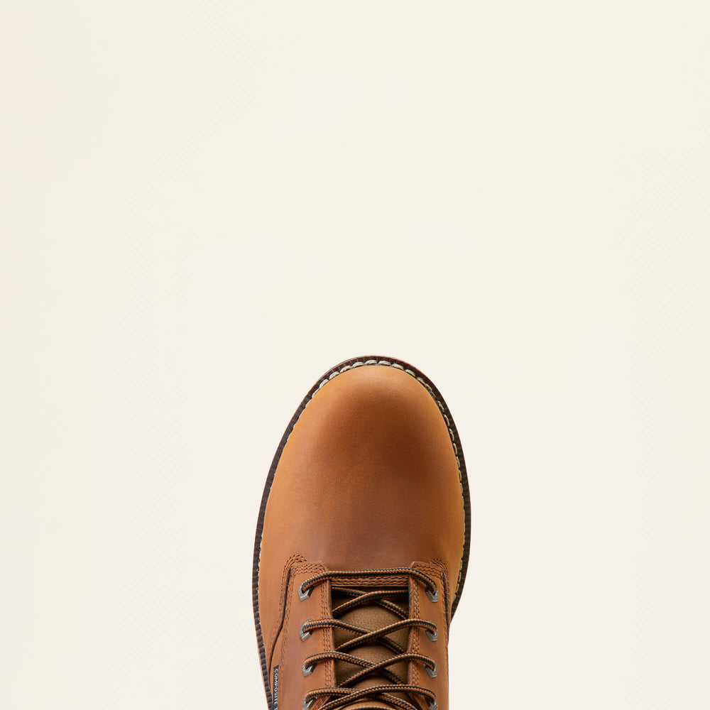Logger Shock Shield Waterproof Composite Toe Work Boot-Ariat