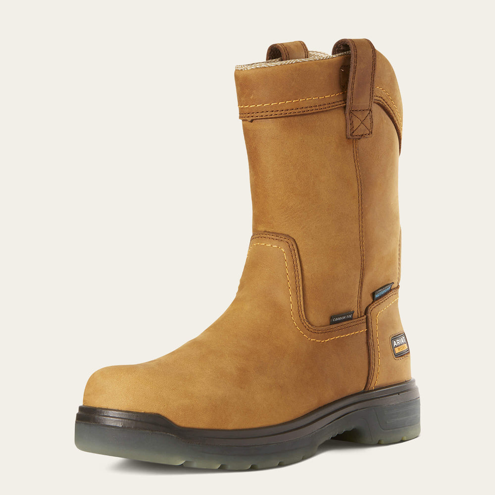 Turbo Pull-On Waterproof Carbon Toe Work Boot-Ariat