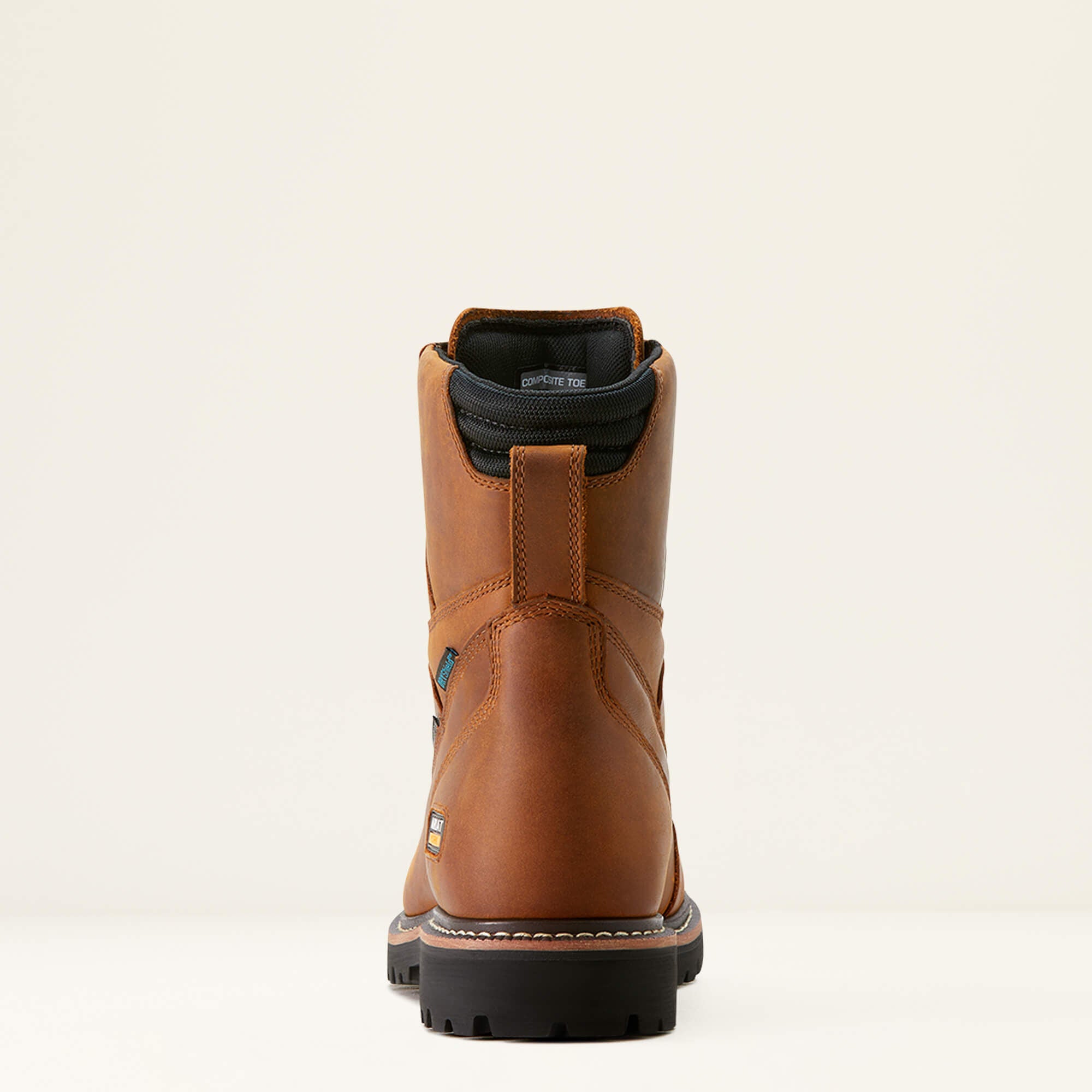Longview Shock Shield 8" Waterproof Composite Toe Work Boot-Ariat