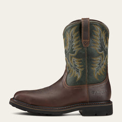 Sierra Wide Square Toe Steel Toe Work Boot-Ariat