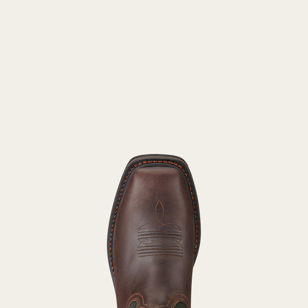Sierra Wide Square Toe Steel Toe Work Boot-Ariat