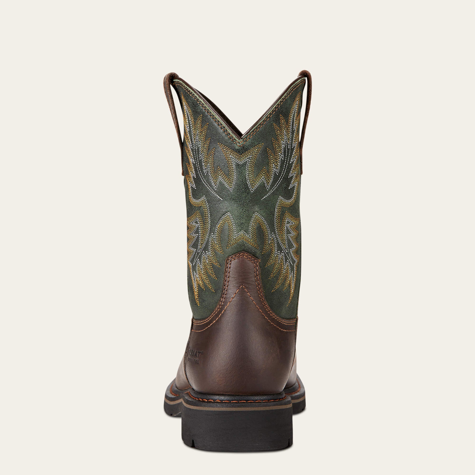 Sierra Wide Square Toe Steel Toe Work Boot-Ariat