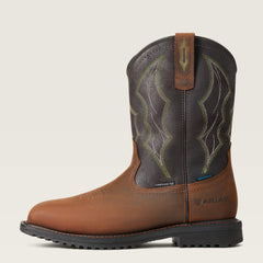 RigTek Wide Square Toe Waterproof Composite Toe Work Boot-Ariat