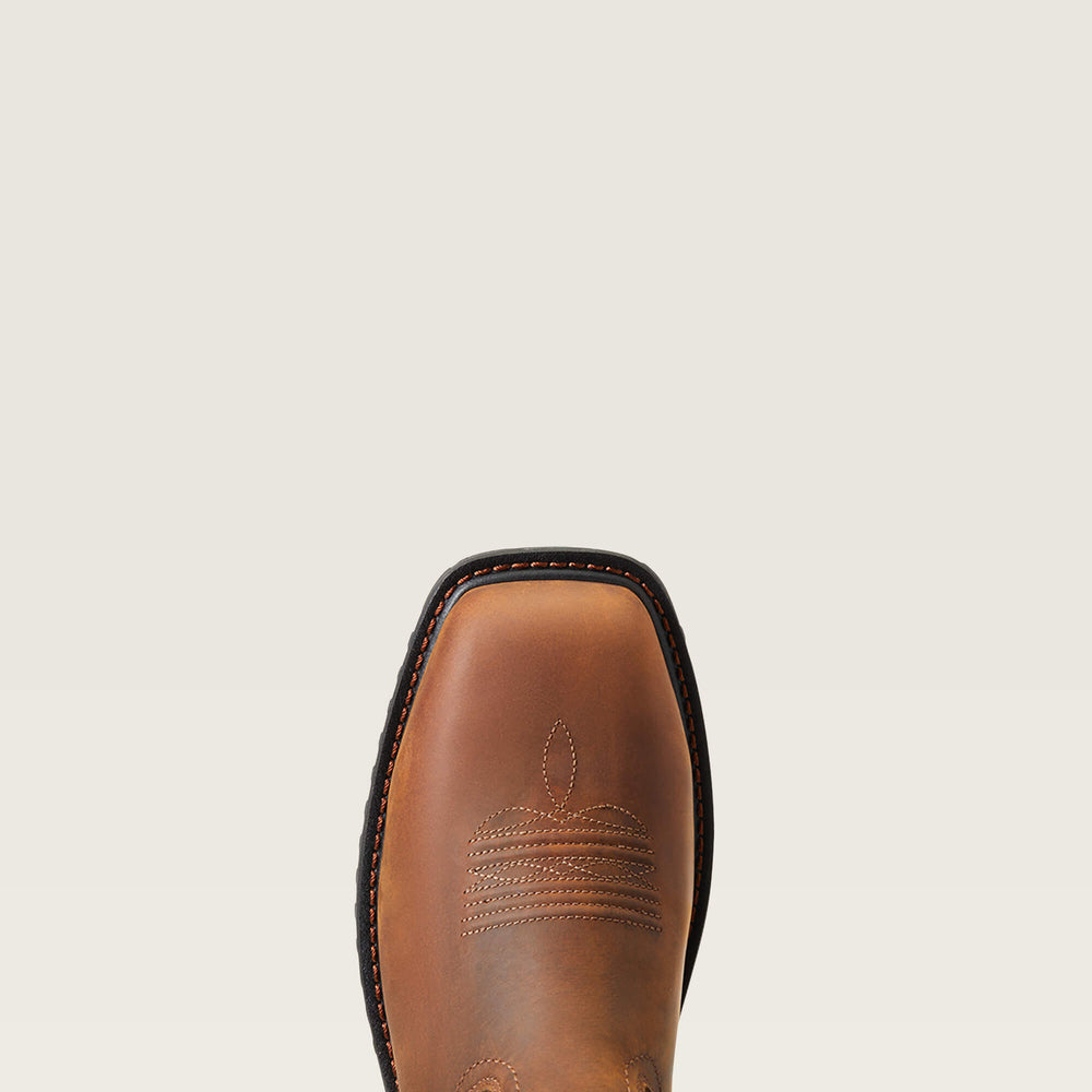 RigTek Wide Square Toe Waterproof Composite Toe Work Boot-Ariat