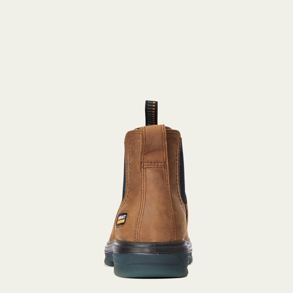 Turbo Chelsea Waterproof Work Boot-Ariat