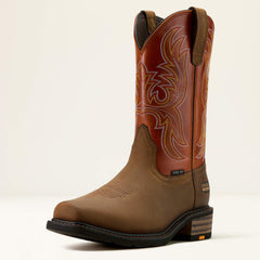 Ironside Square Toe Steel Toe Work Boot-Ariat