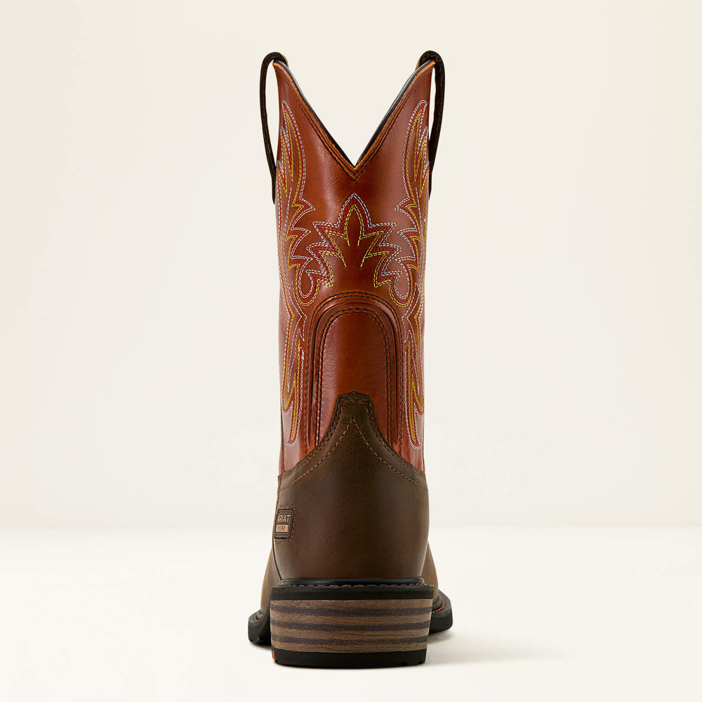 Ironside Square Toe Steel Toe Work Boot-Ariat
