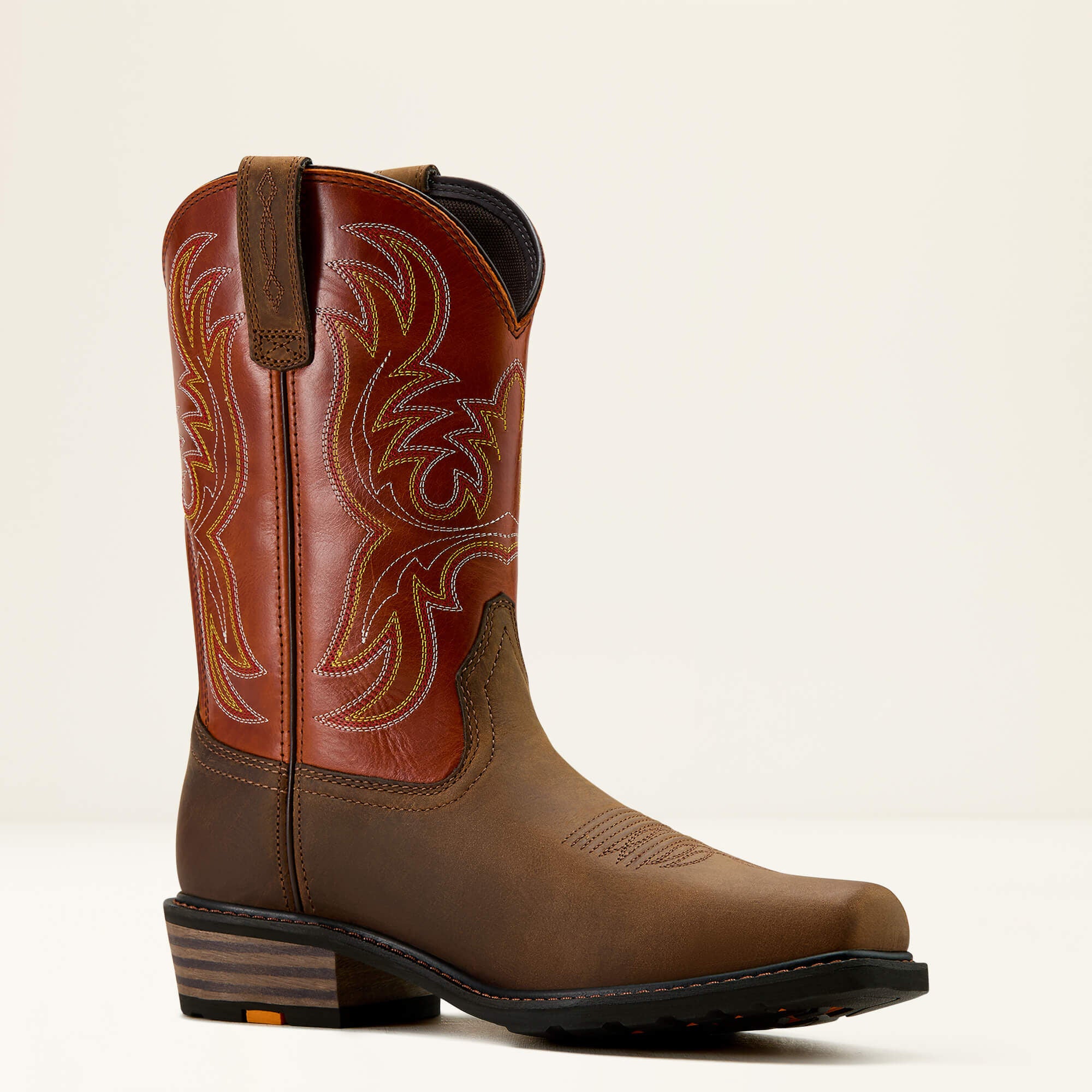 Ironside Square Toe Steel Toe Work Boot-Ariat