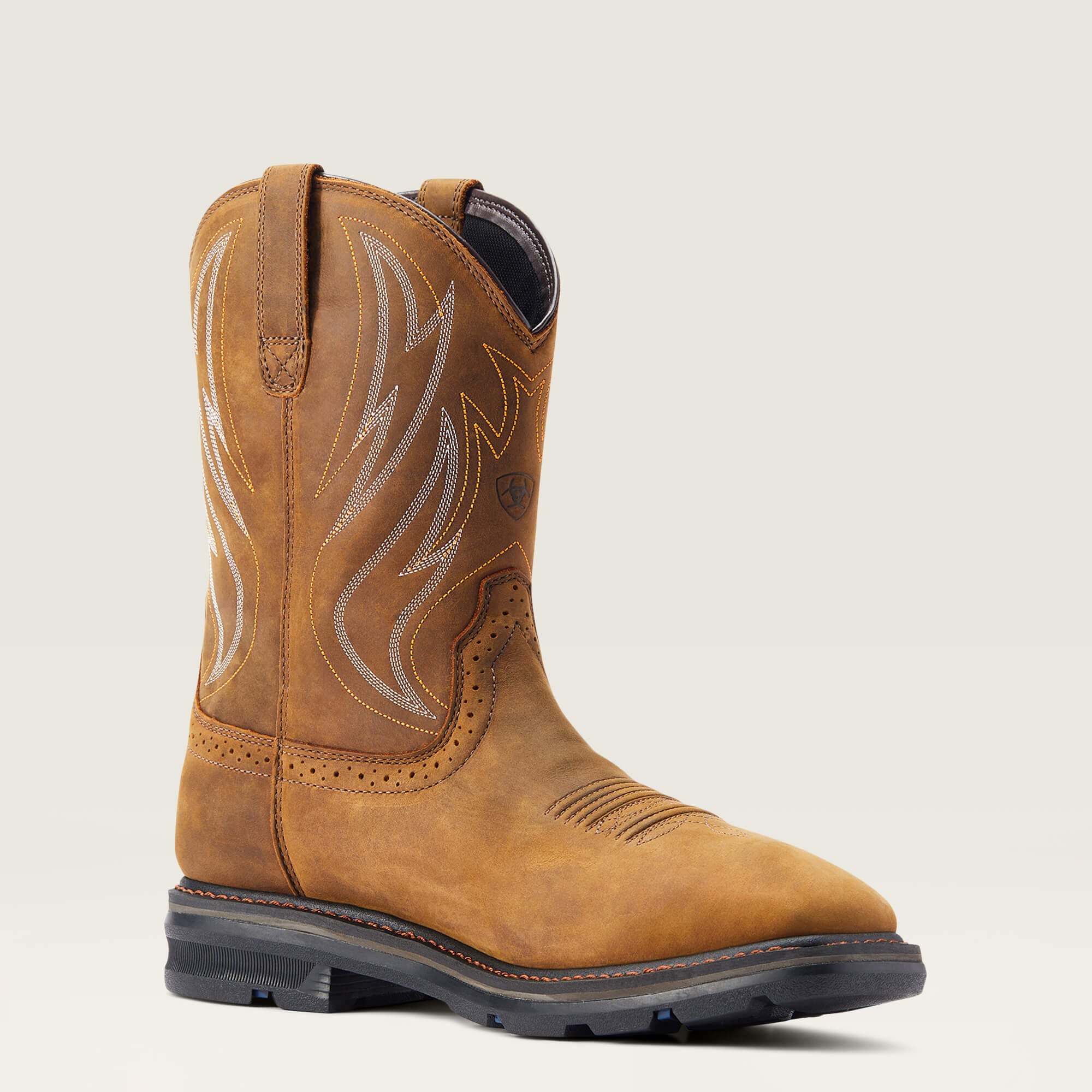 Sierra Shock Shield Waterproof Work Boot-Ariat