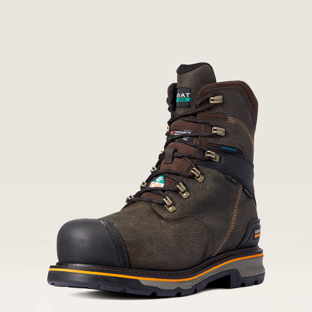 Stump Jumper 8" CSA Glacier Grip Waterproof 600g Composite Toe Work Boot-Ariat