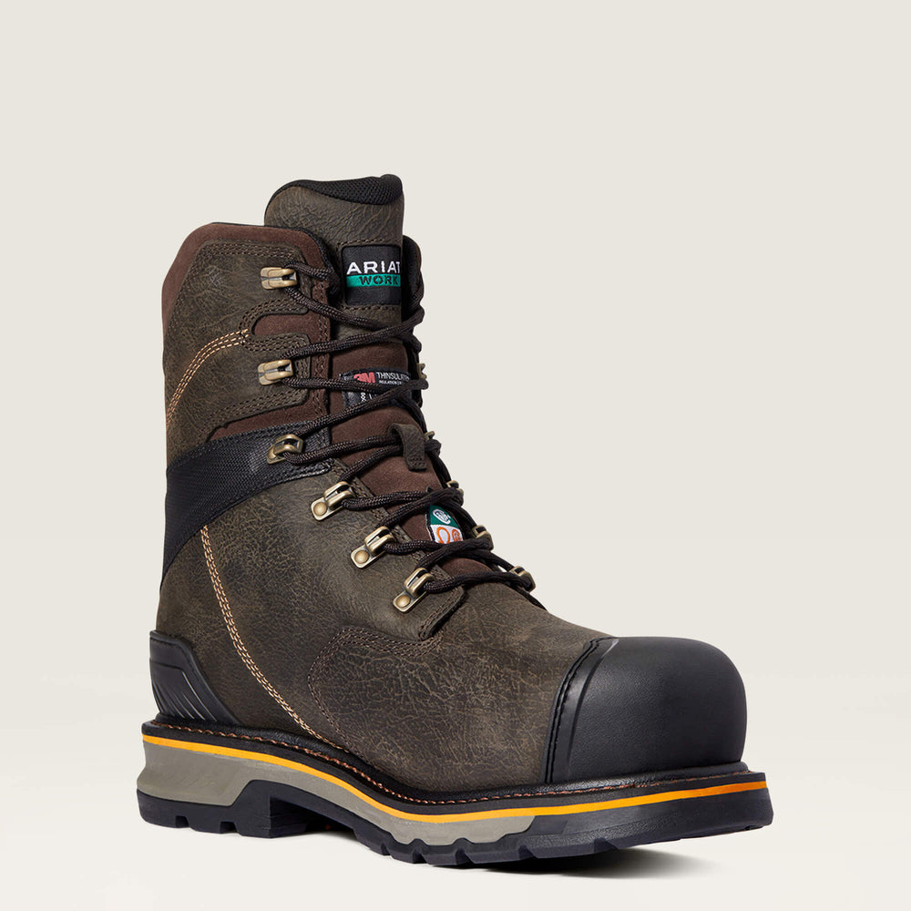 Stump Jumper 8" CSA Glacier Grip Waterproof 600g Composite Toe Work Boot-Ariat