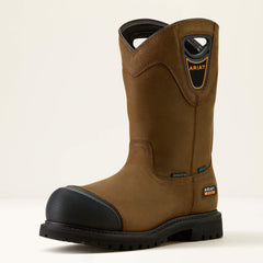 Longview Shock Shield Waterproof Composite Toe Work Boot-Ariat