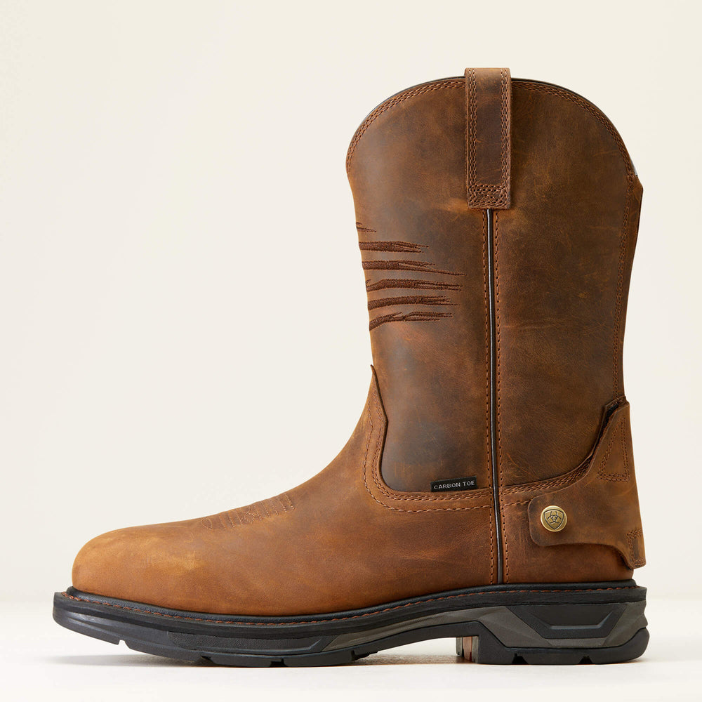 WorkHog XT Patriot EZ Zip Carbon Toe Work Boot-Ariat