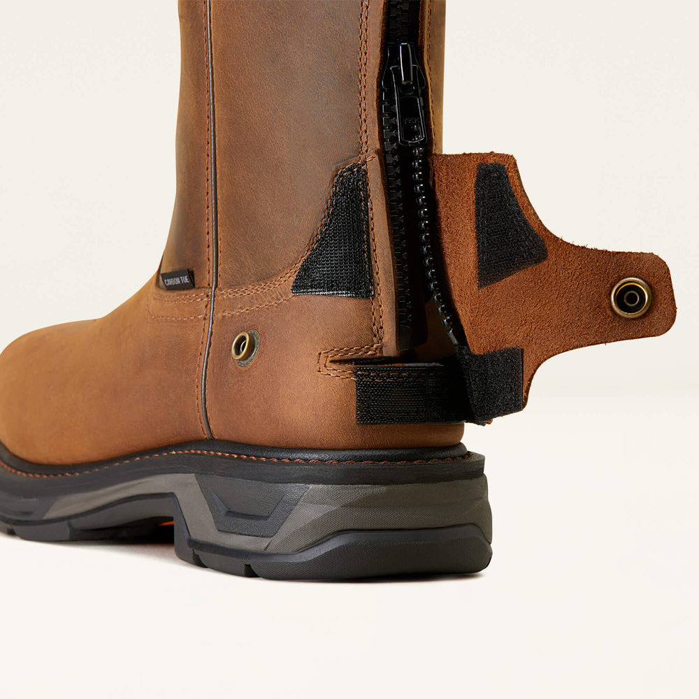 WorkHog XT Patriot EZ Zip Carbon Toe Work Boot-Ariat
