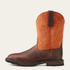 Groundbreaker Wide Square Toe Steel Toe Work Boot-Ariat