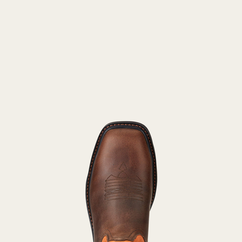 Groundbreaker Wide Square Toe Steel Toe Work Boot-Ariat