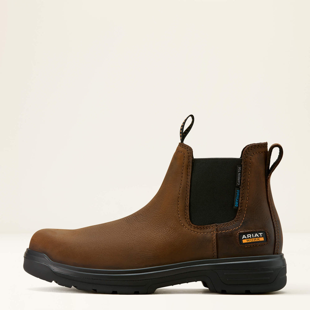 Turbo Chelsea CSA Waterproof Carbon Toe Work Boot-Ariat