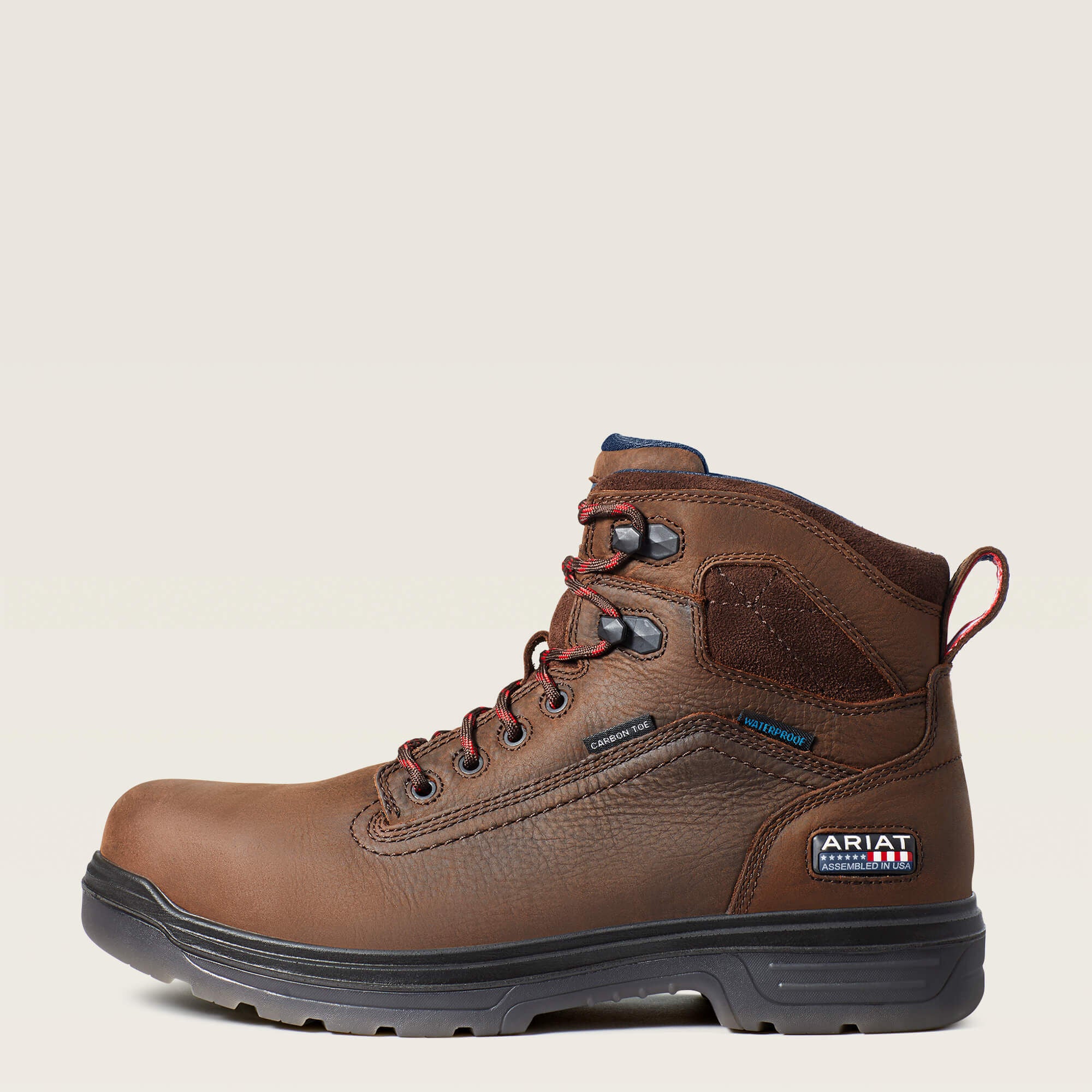 Turbo 6" USA Assembled Waterproof Carbon Toe Work Boot-Ariat