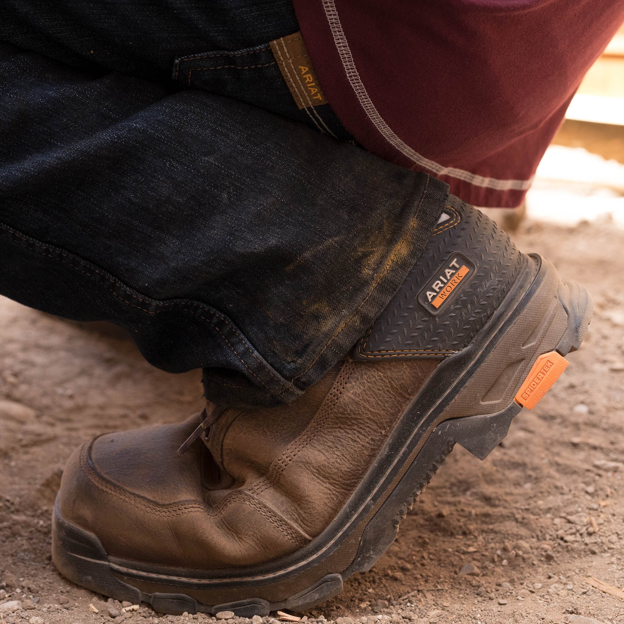 Intrepid 8" Waterproof Composite Toe Work Boot-Ariat