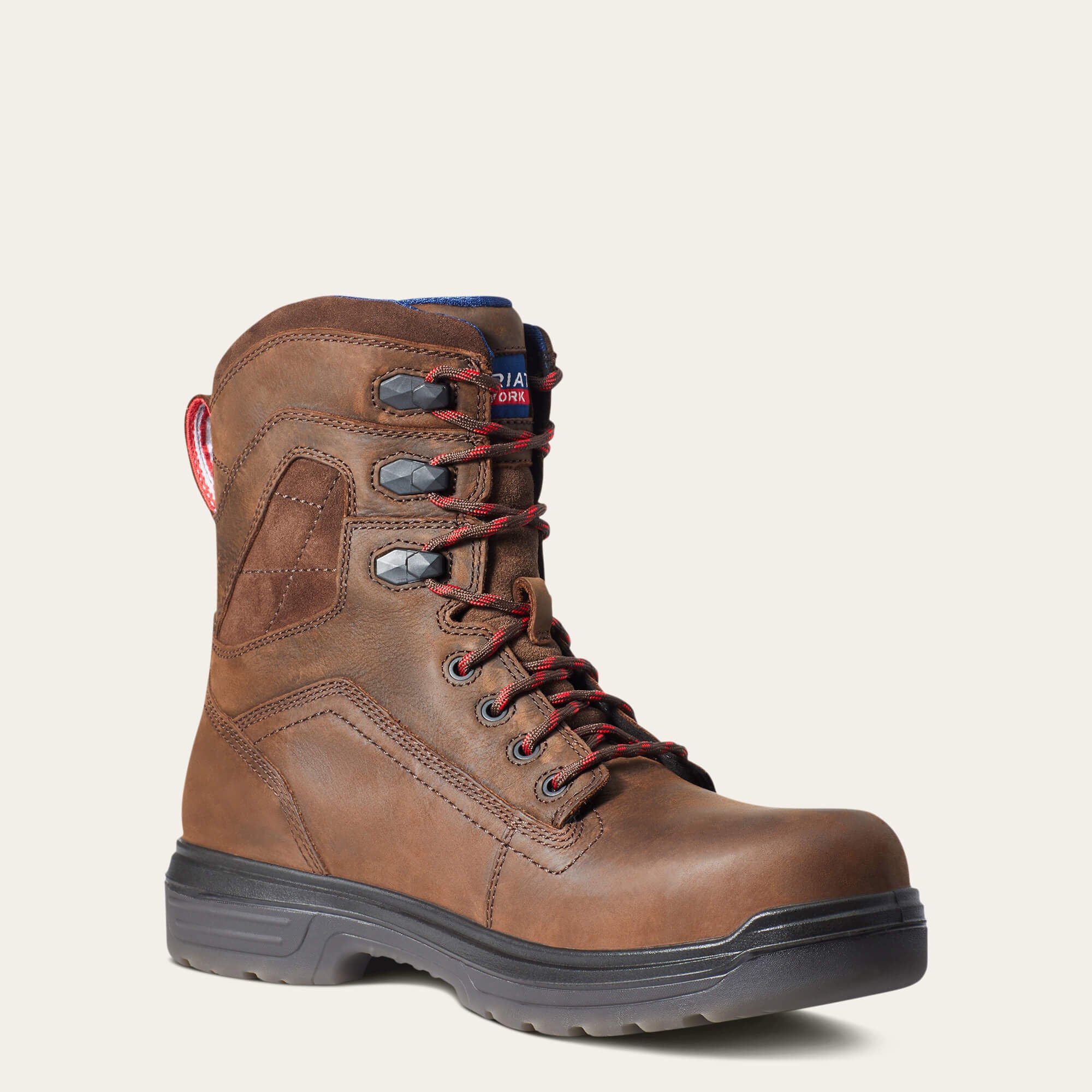 Turbo 8" USA Assembled Waterproof Carbon Toe Work Boot-Ariat