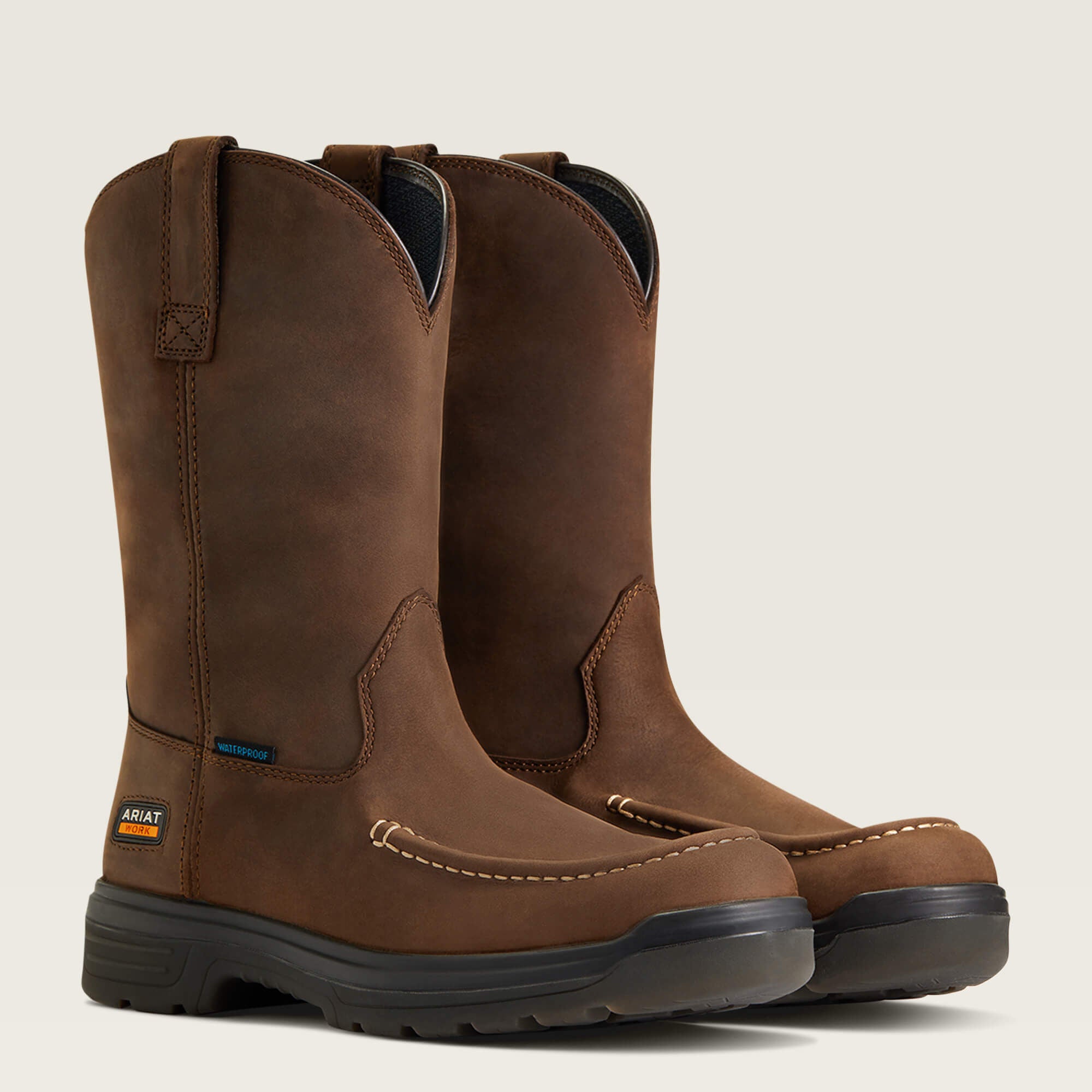 Turbo Moc Toe Waterproof Work Boot-Ariat