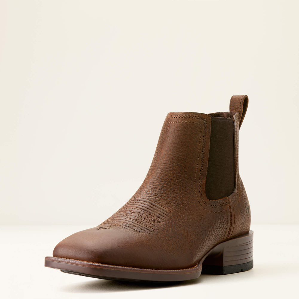 Booker Chelsea Wide Square Toe Western Boot-Ariat