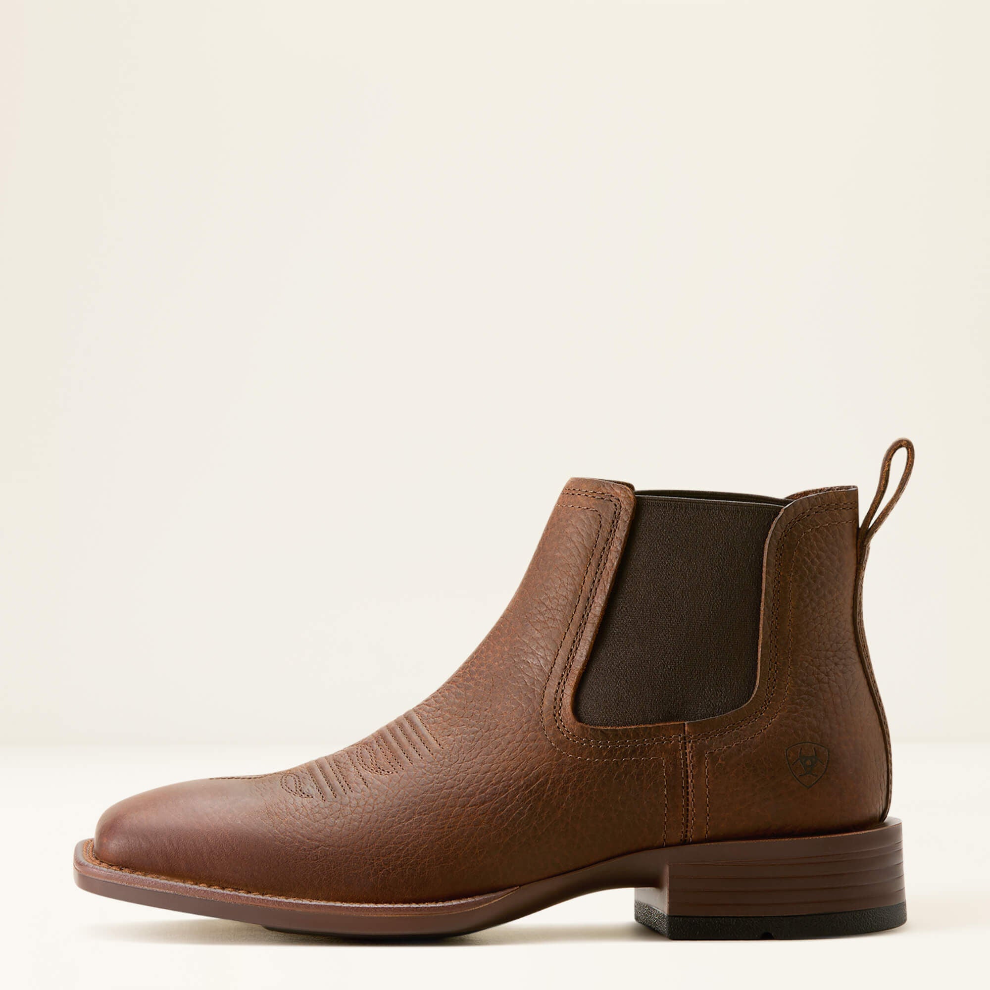 Booker Chelsea Wide Square Toe Western Boot-Ariat