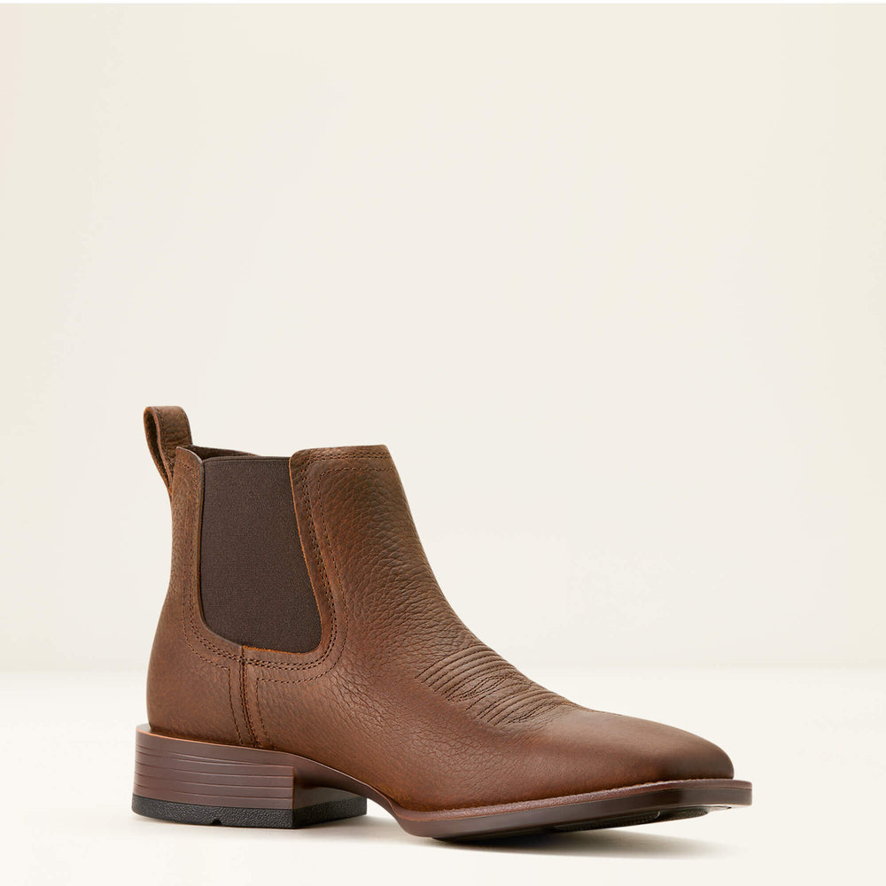 Booker Chelsea Wide Square Toe Western Boot-Ariat