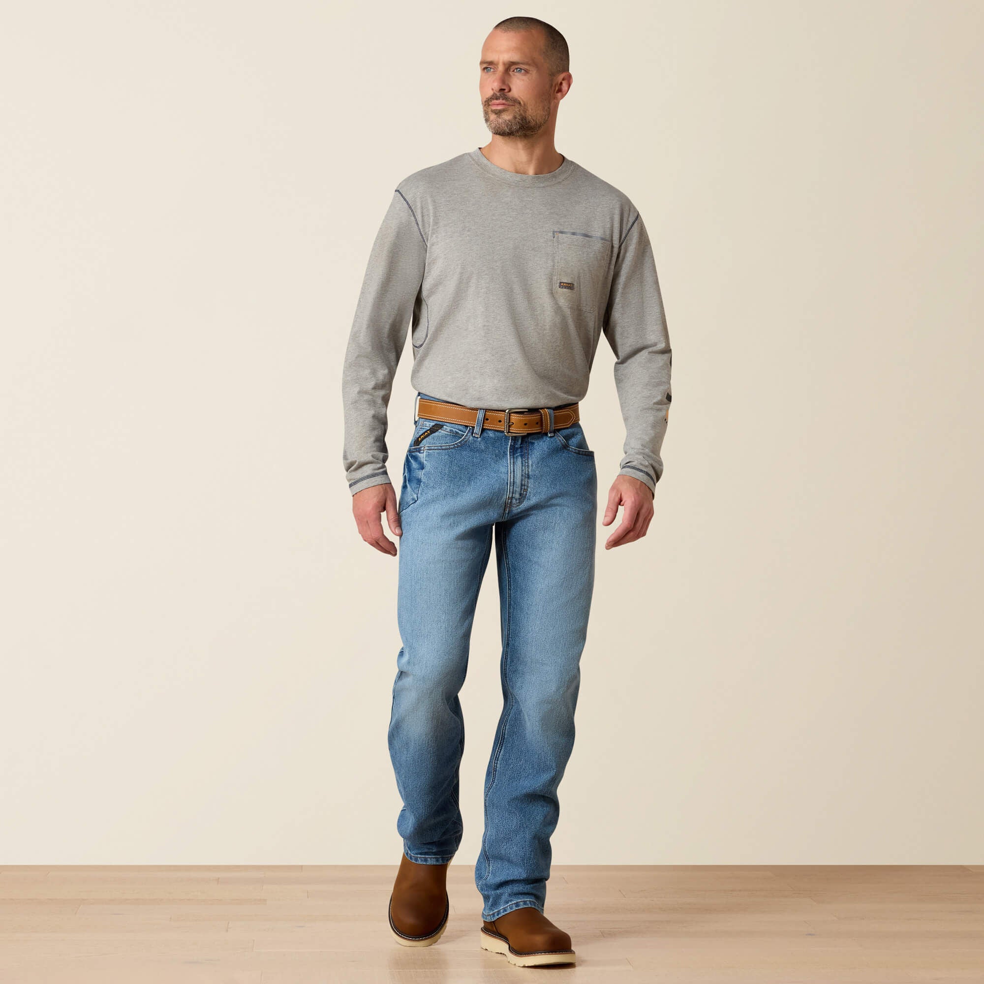 Rebar M4 Relaxed DuraStretch Basic Boot Cut Jean-Ariat