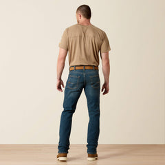 Men's Slim Fit Work Pants - Rebar Denim-Ariat