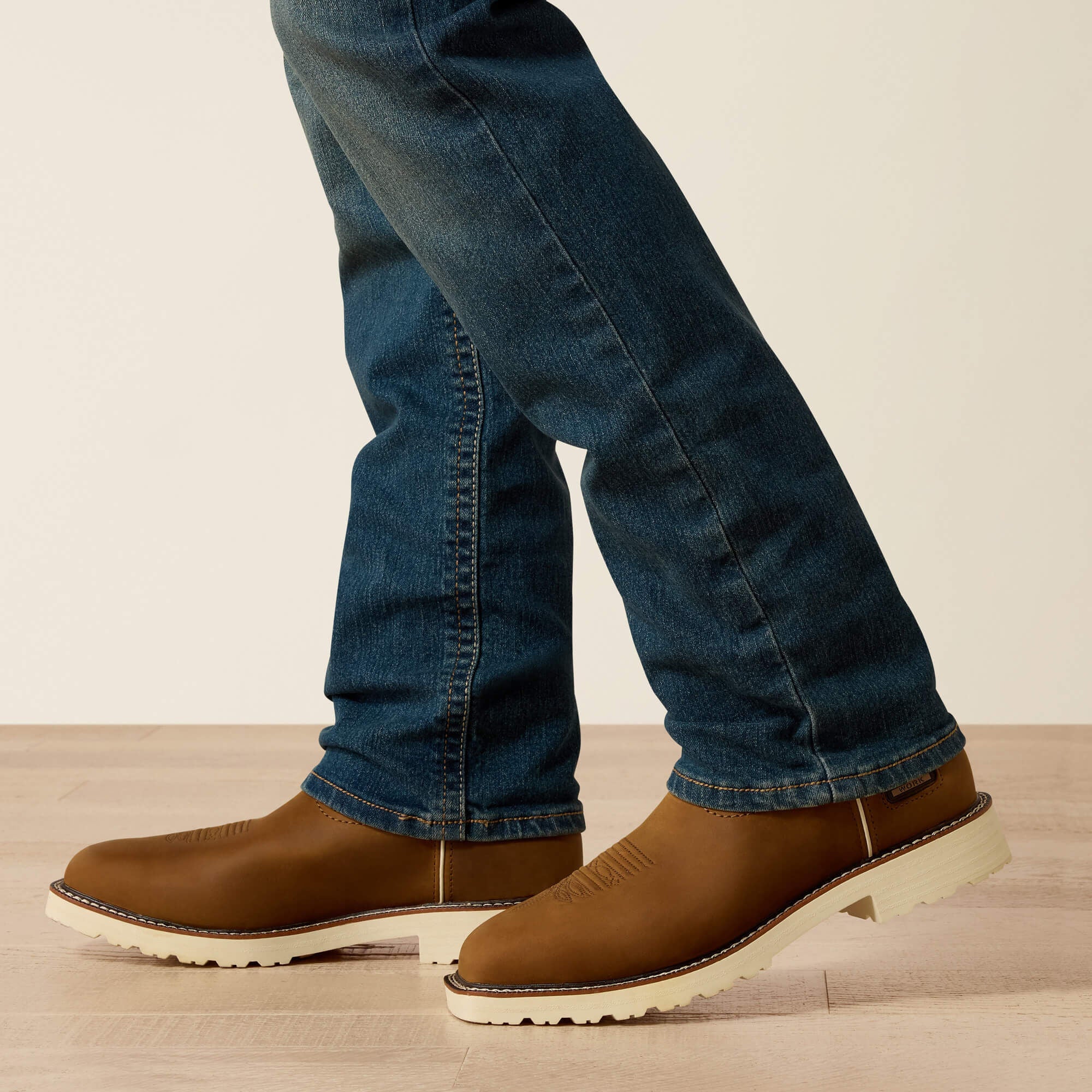 Men's Slim Fit Work Pants - Rebar Denim-Ariat