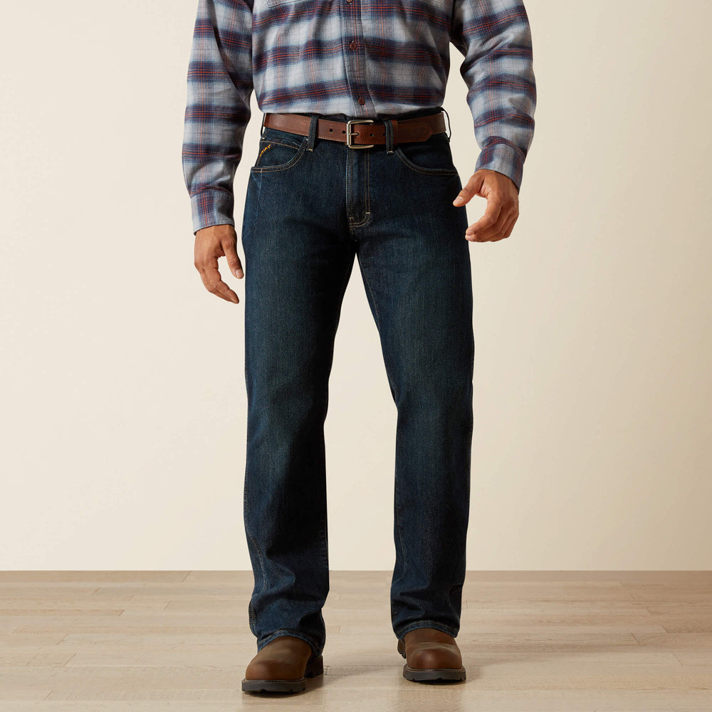 Men's Slim Fit Work Pants - Rebar Denim-Ariat