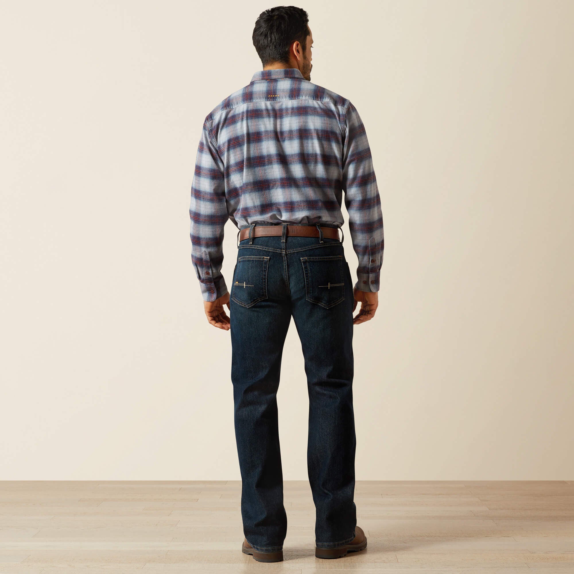 Men's Slim Fit Work Pants - Rebar Denim-Ariat