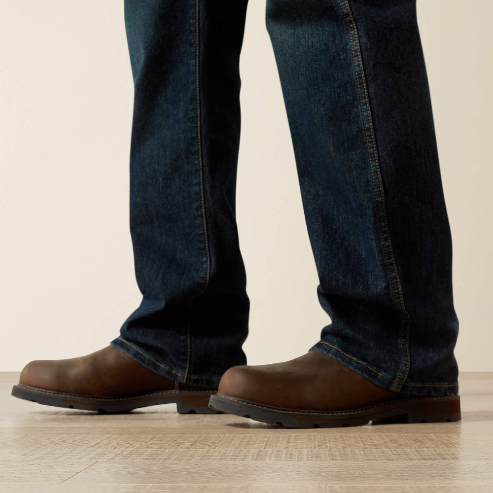 Men's Slim Fit Work Pants - Rebar Denim-Ariat