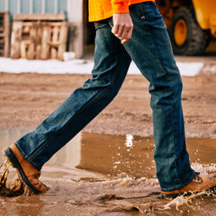 Men's Low Rise, Bootcut Work Pants - Rebar Denim-Ariat