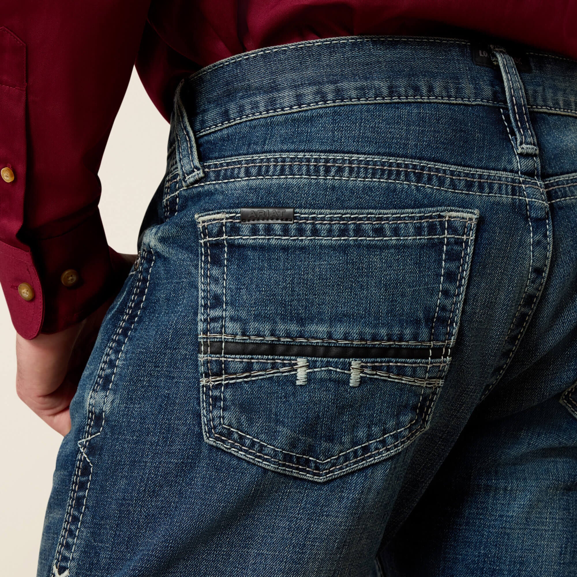 M7 Rocker Stretch Coltrane Stackable Straight Leg Jean-Ariat