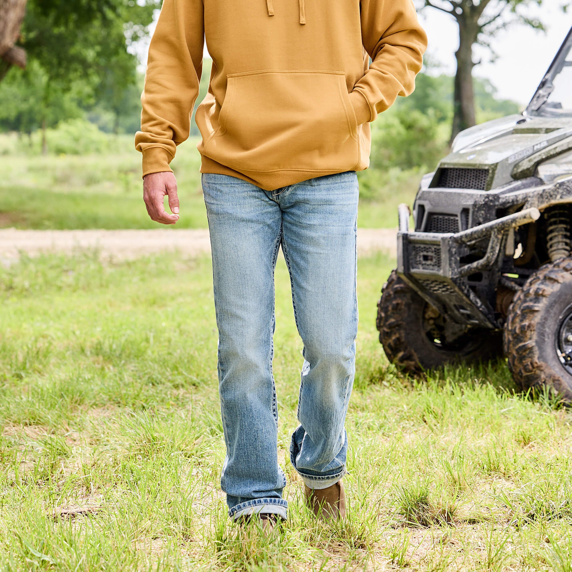 M7 Rocker Stretch Stirling Stackable Straight Leg Jean-Ariat
