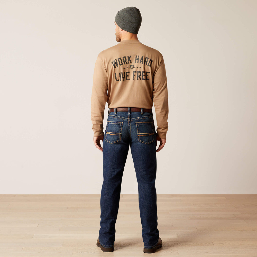 Rebar M4 Relaxed Rail Boot Cut Jean-Ariat