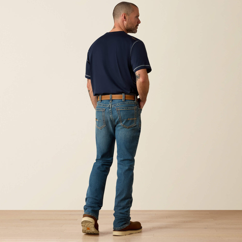 Rebar M7 DuraStretch Edge Stackable Straight Leg Jean-Ariat