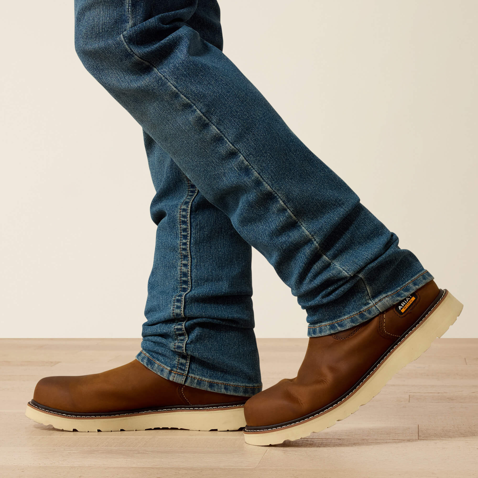 Rebar M7 DuraStretch Edge Stackable Straight Leg Jean-Ariat