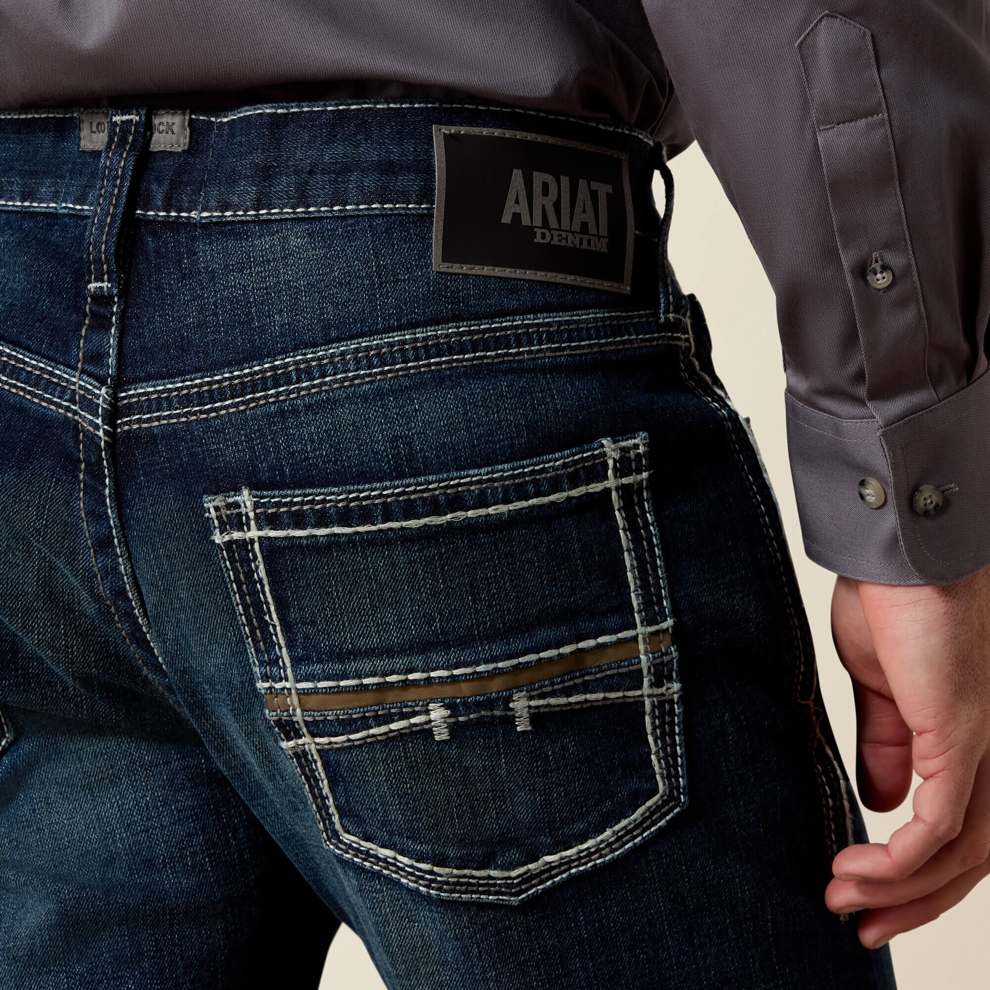 M5 Slim Stretch Coltrane Stackable Straight Leg Jean-Ariat