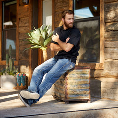 M4 Low Rise Stretch Shoreway Stackable Straight Leg Jean-Ariat