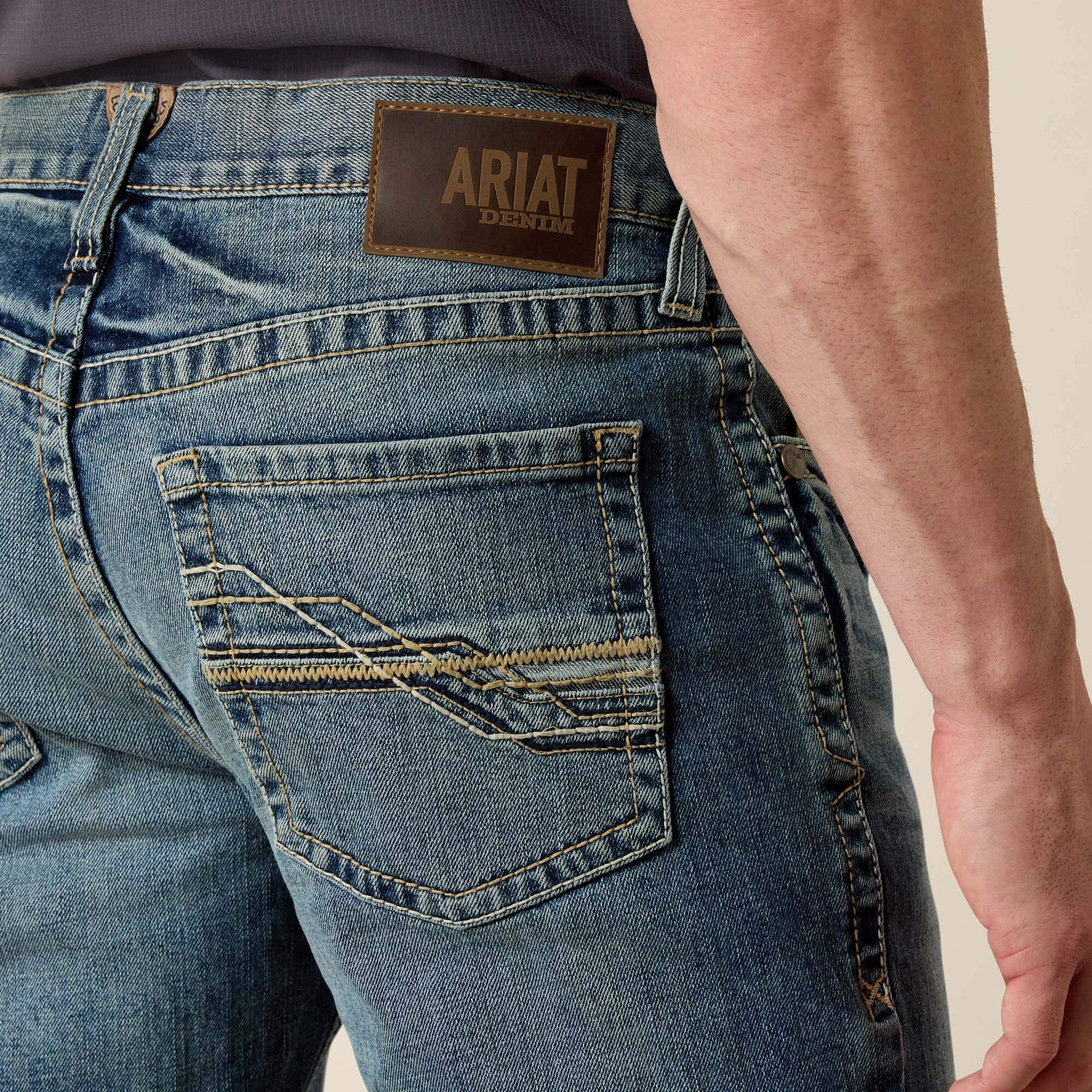 M4 Low Rise Stretch Shoreway Stackable Straight Leg Jean-Ariat